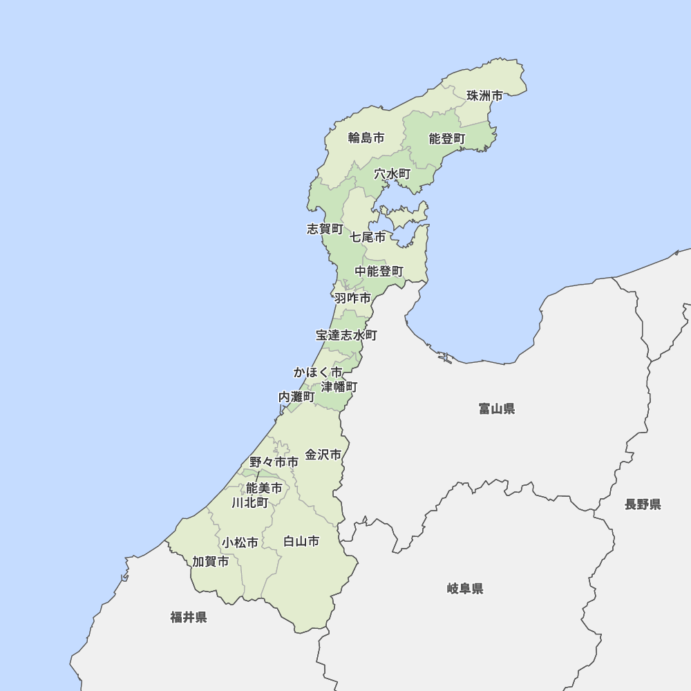 石川 県 地図