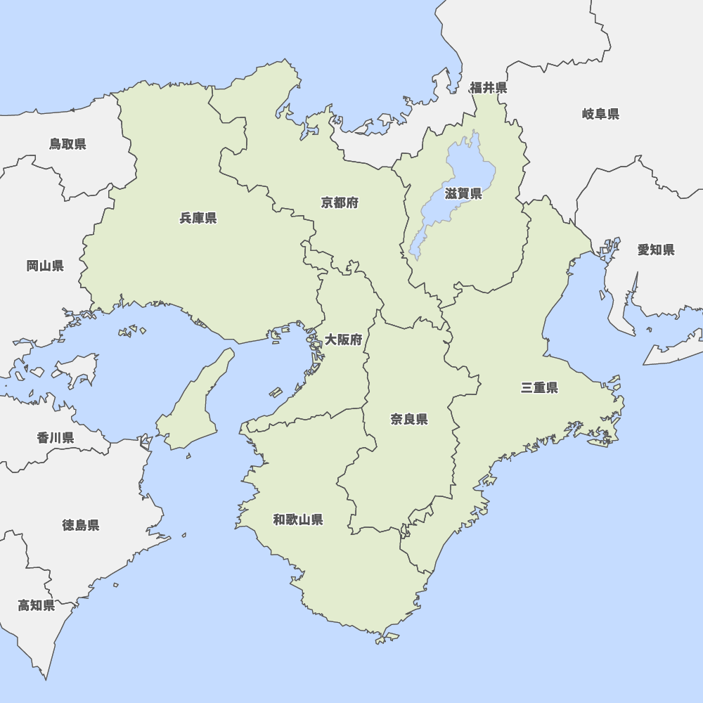 近畿 地方 地図