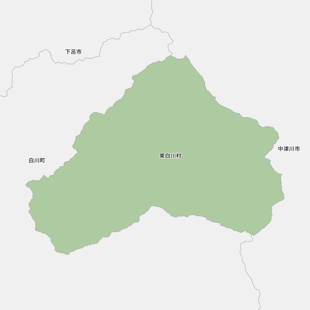 東白川村
