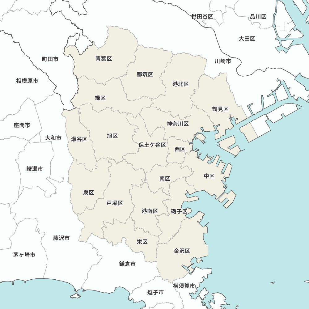 横浜 市 面積