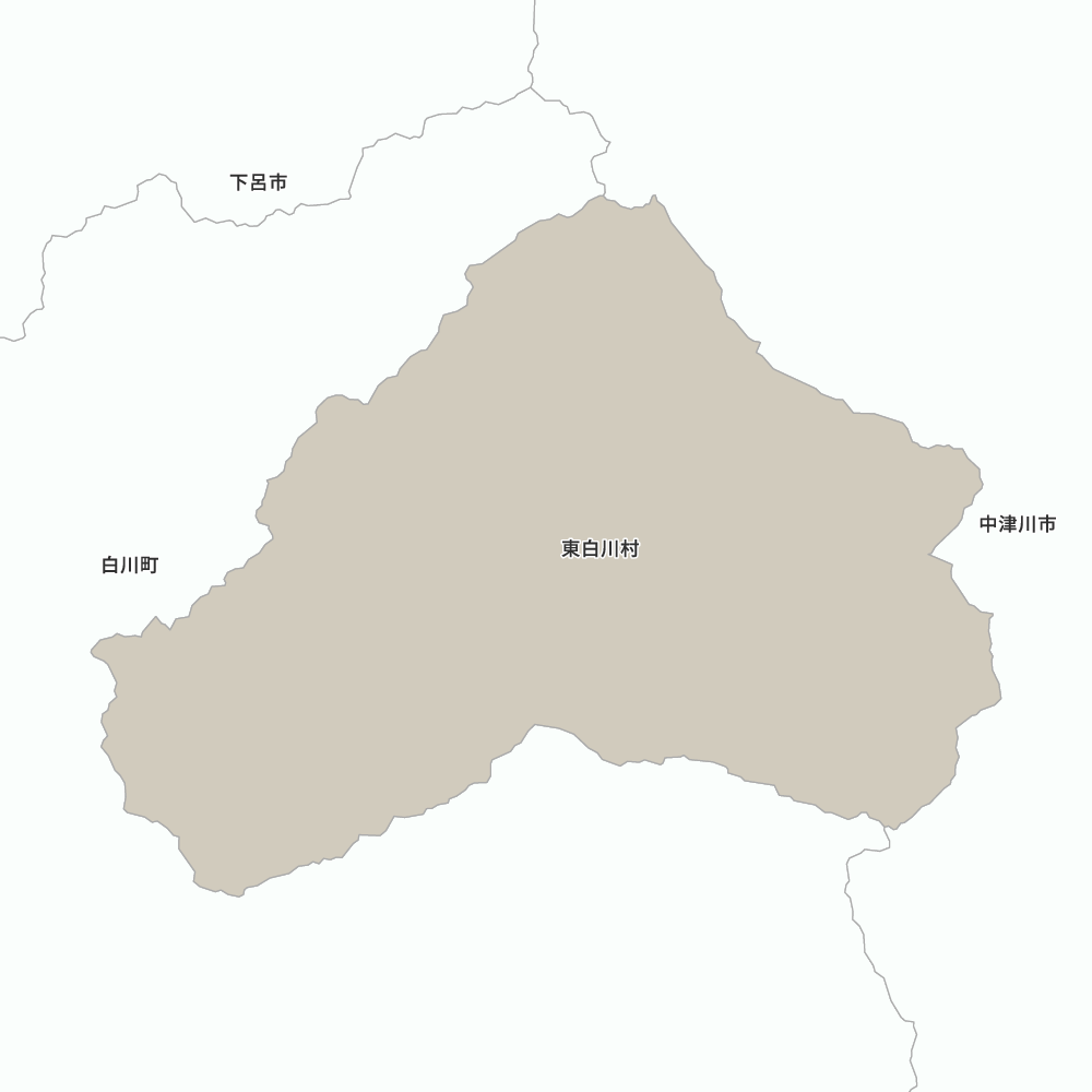 東白川村