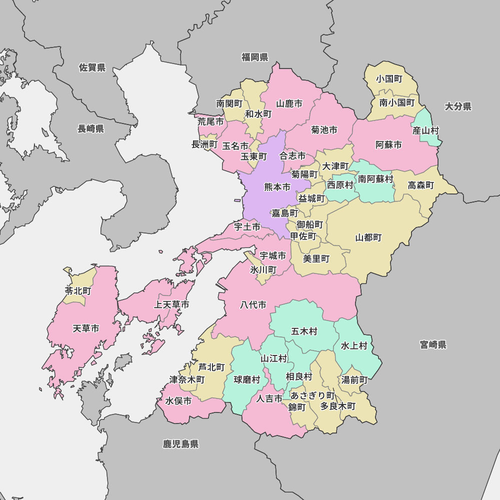 熊本 県 市町村