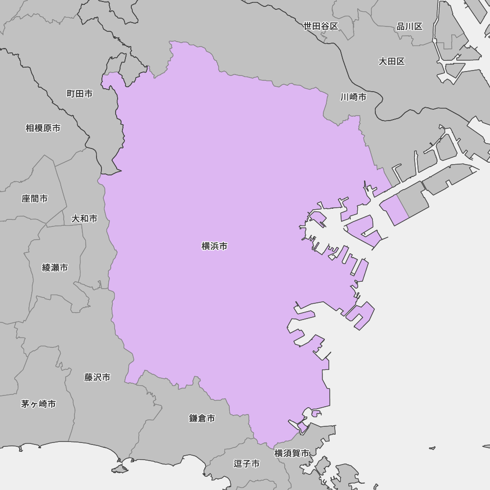 横浜 市 面積