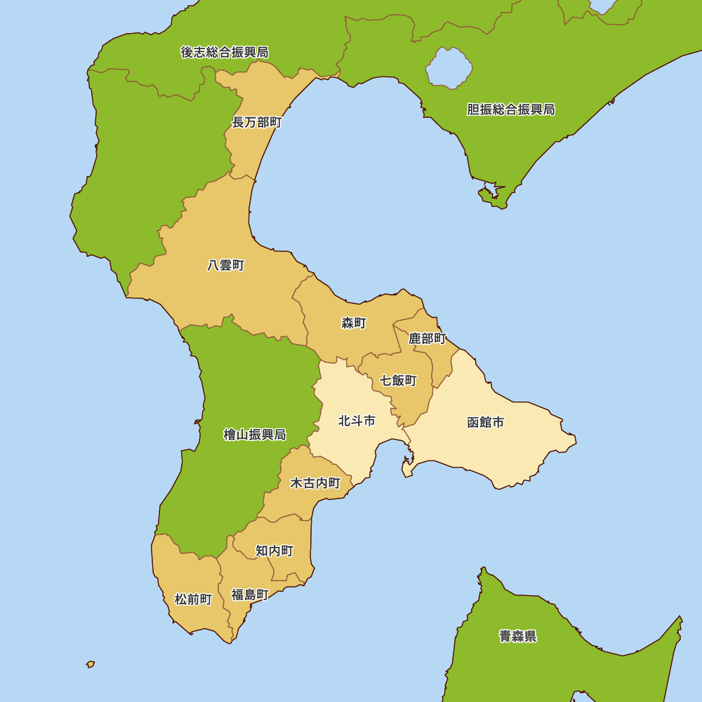 北海道 渡島 総合 振興 局