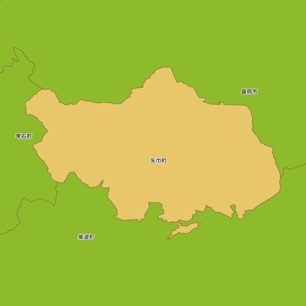岩手 県 紫波 郡 矢巾 町