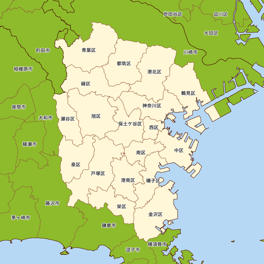 横浜 市 面積