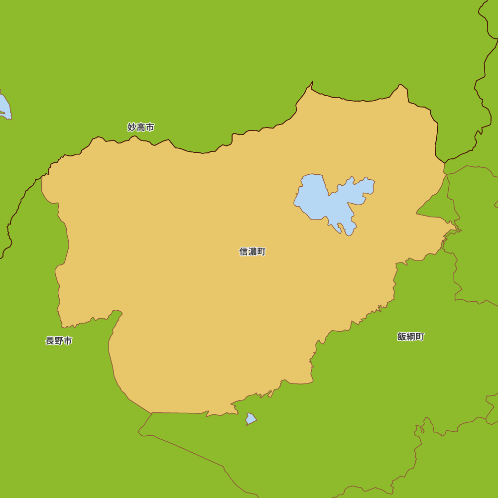 長野 県 上水内 郡 信濃 町