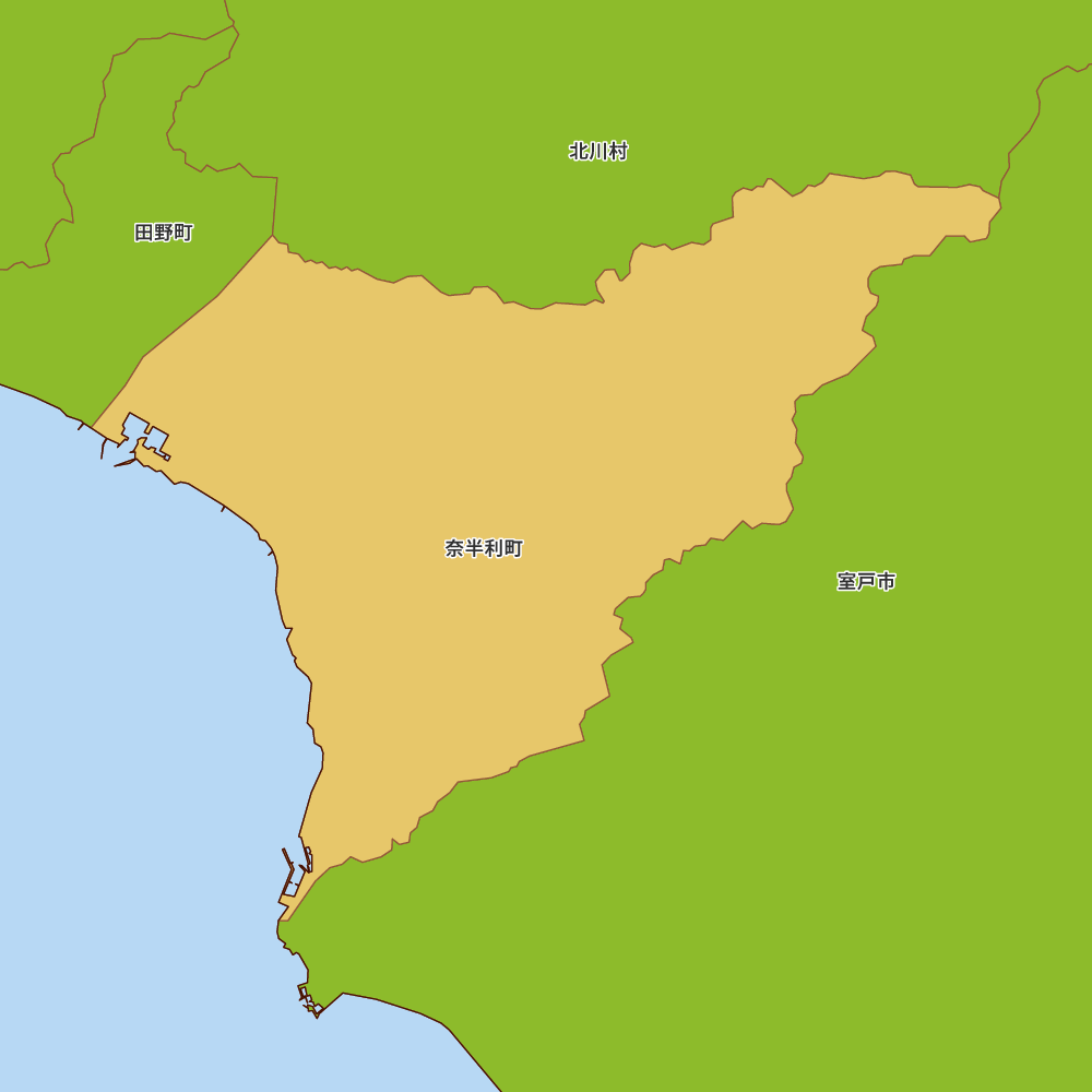 奈半利町