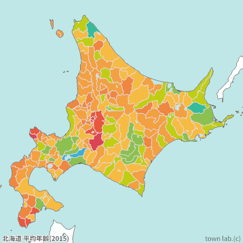 北海道 平均年齢