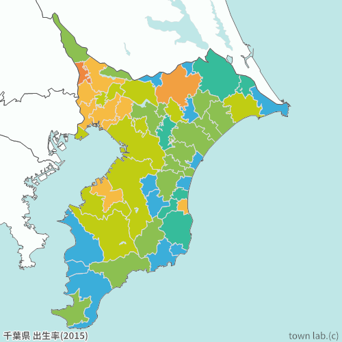 千葉県 出生率