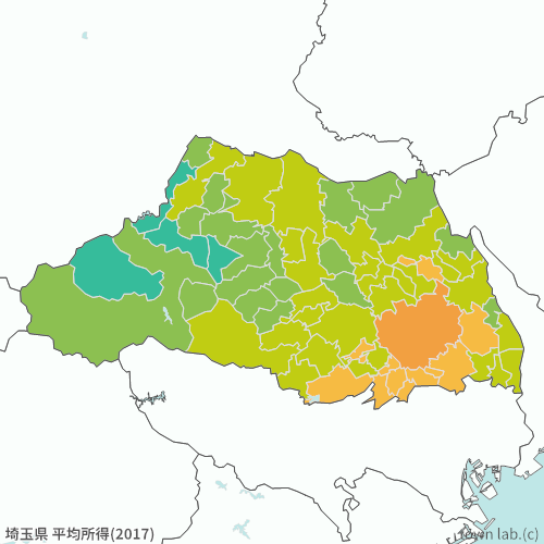 埼玉県 平均所得