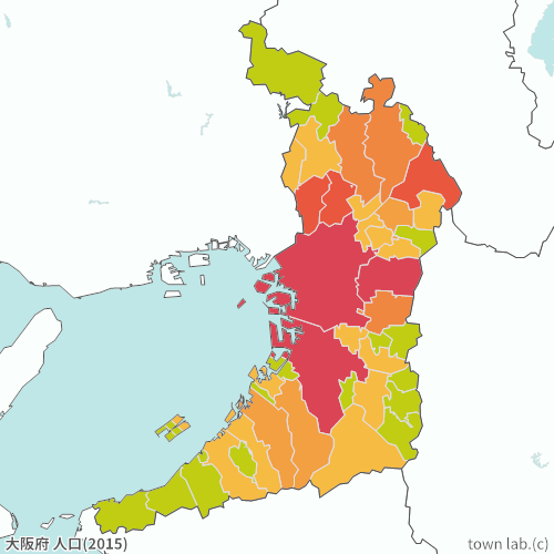 大阪府 人口