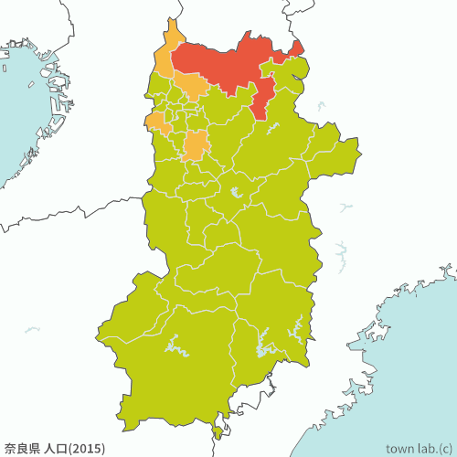 奈良県 人口