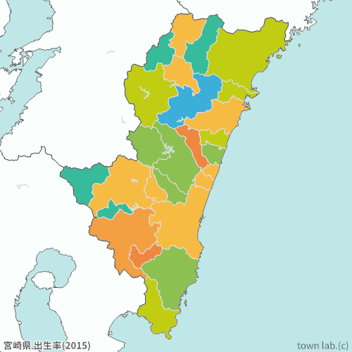 宮崎県 出生率