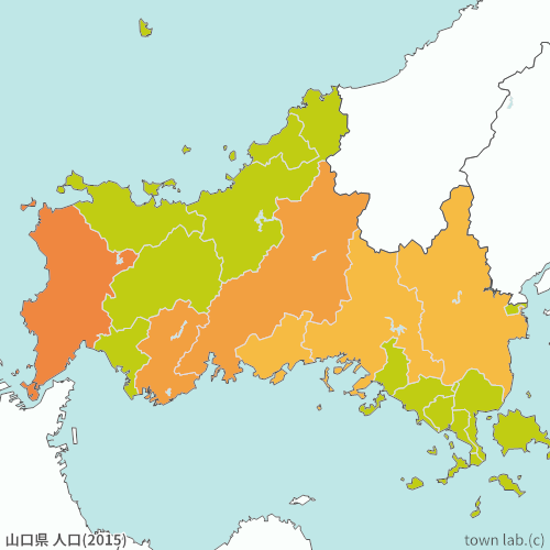 山口県 人口