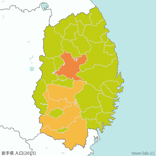 岩手県 人口