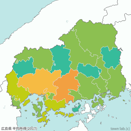 広島県 平均所得