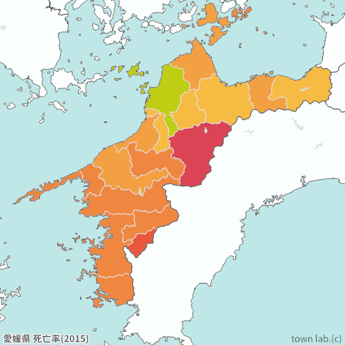 愛媛県 死亡率