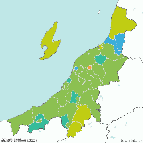 新潟県 離婚率