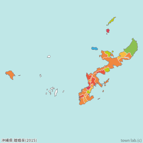 沖縄県 離婚率