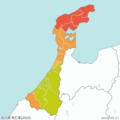 石川県 死亡率