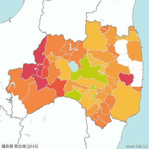 福島県 死亡率