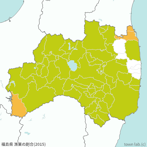 福島県 漁業の割合