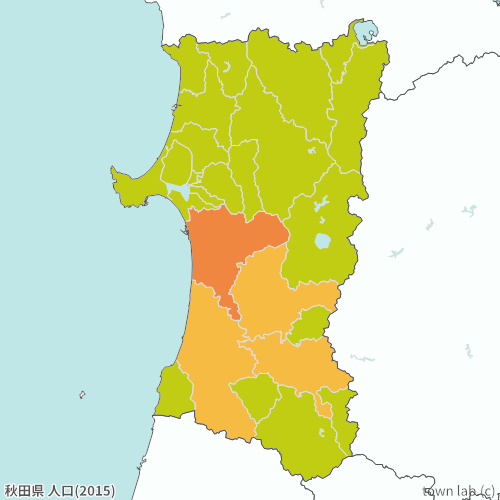 秋田県 人口