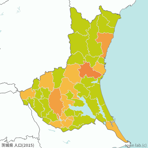 茨城県 人口