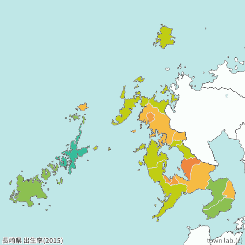 長崎県 出生率