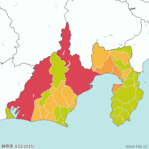静岡県 人口