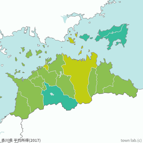 香川県 平均所得