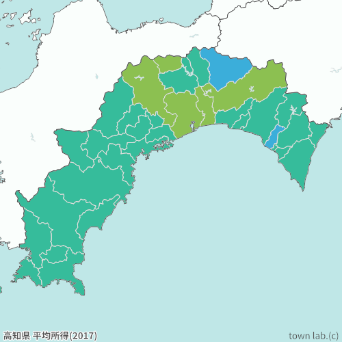 高知県 平均所得