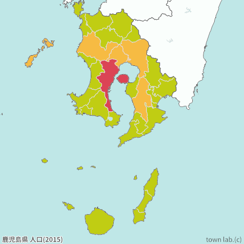 鹿児島県 人口