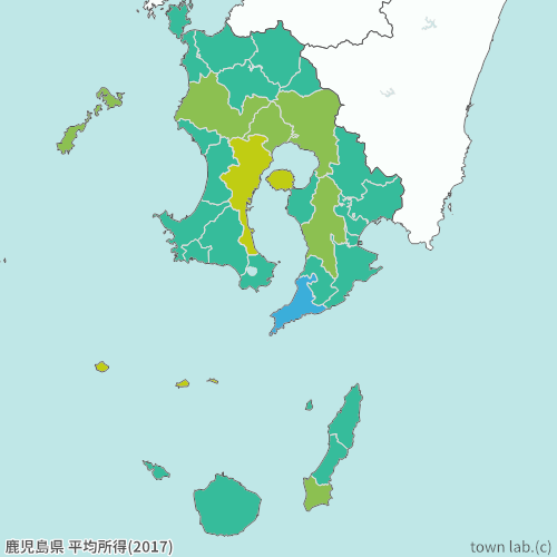 鹿児島県 平均所得